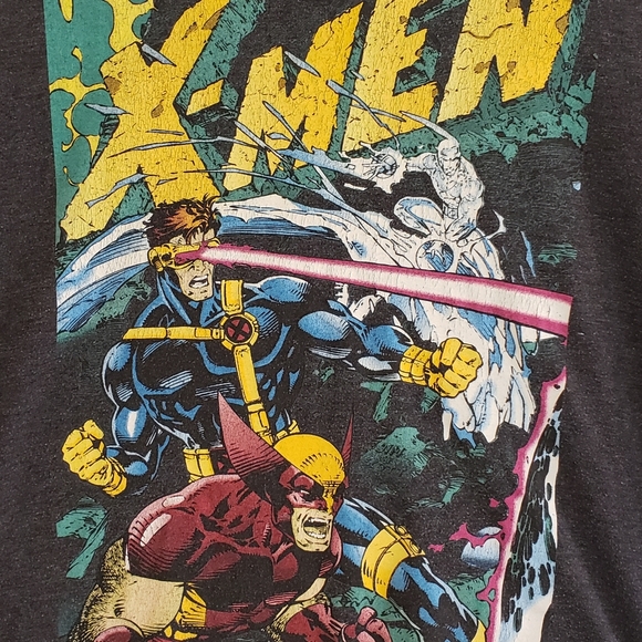 Xmen Marvel T-shirt Mad Engine size Medium 2000s - Picture 3 of 4